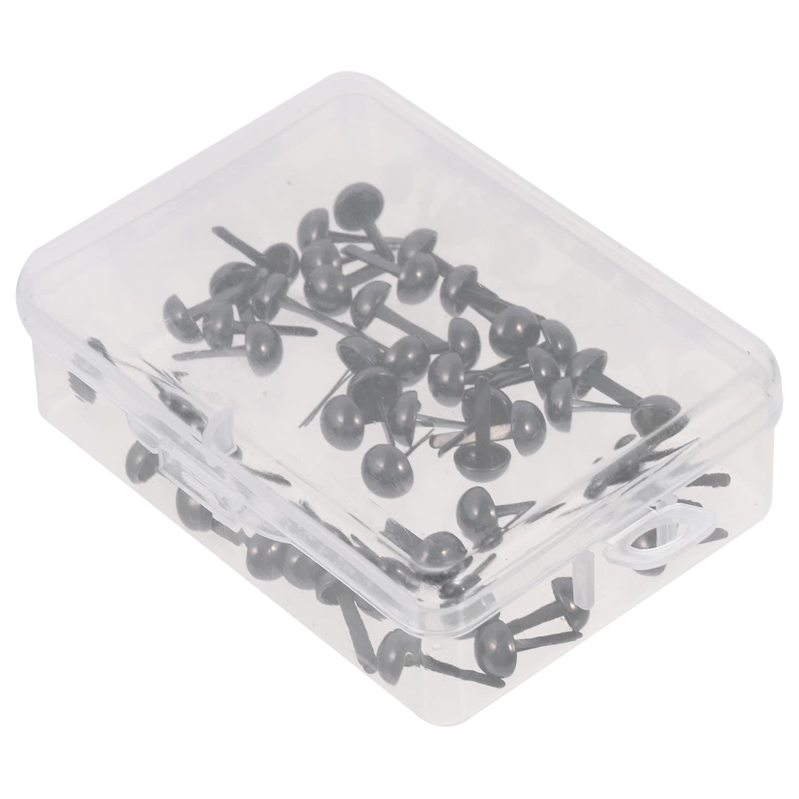 OSALADI 50Pcs Two Legged Brads for DIY Crafts Handmade Accessories Suitable for Shoulder Bags Suitcases and More Easy to Use for Creative Projects