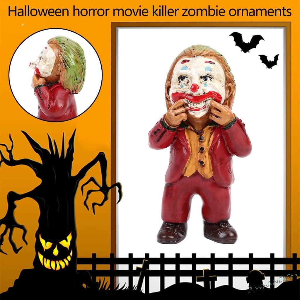 Amazon.co.jp: ホラー映画装飾ガーデンスタチューセットハロウィン