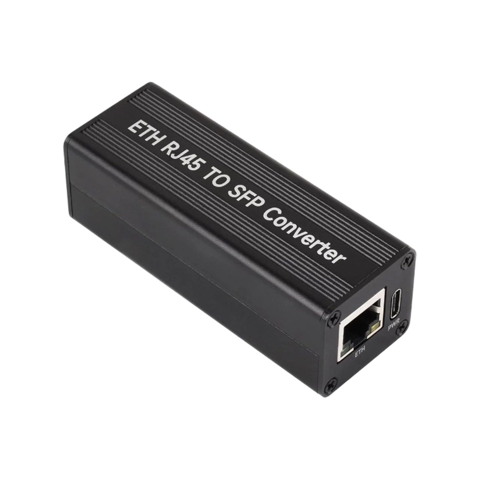 Convertitore Bridge in Fibra Ethernet con Gigabit, with Poe