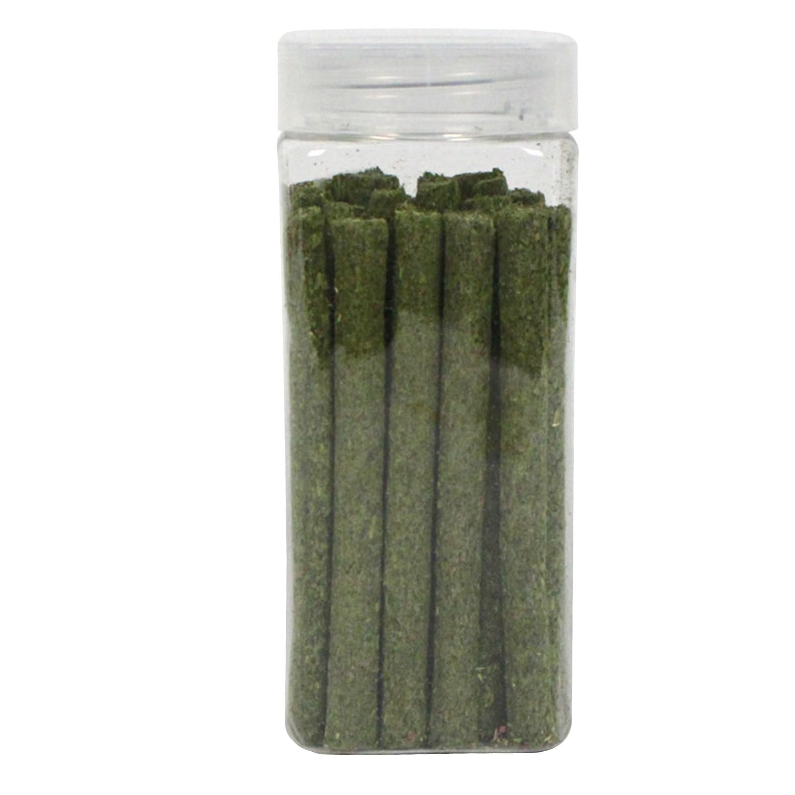 Satiskid 25 Piezas Palitos de Heno Timothy, Juguete Masticable para Conejos,Chinchillas y Hámsters, para Romper el Aburrimiento, Accesorios y Golosinas para Roedores (Talla única, Sabor Original)
