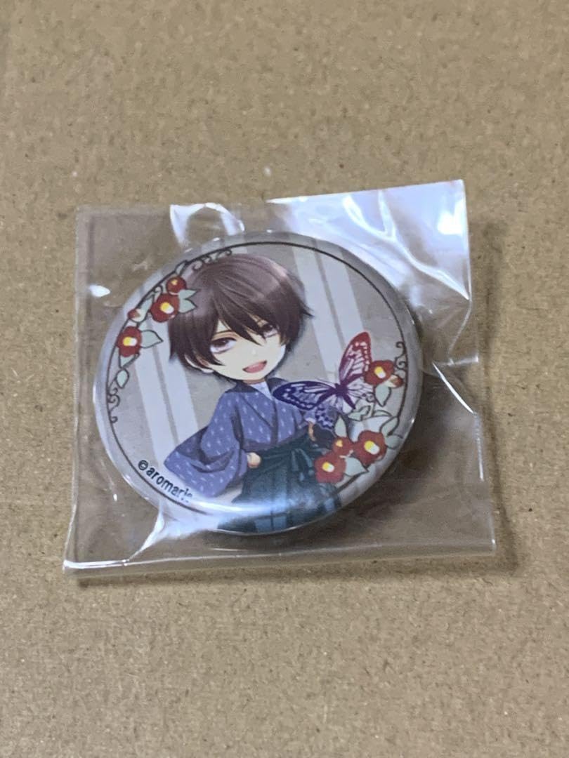 蝶の毒 華の鎖 真島 幽世 缶バッジ 蝶の毒 華の鎖 真島 缶バッジ 幽世 【公式通販】