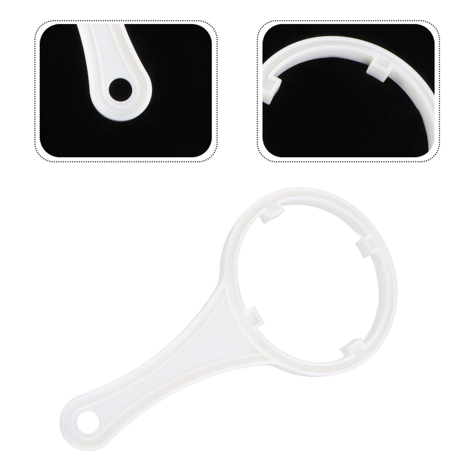 DOITOOL Chiave per scatola filtro in plastica chiave per alloggiamento filtro 10pcs per depuratore di acqua a casa