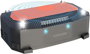 NEWDRU Ultrasonic Rat Repellent For Car-Rodent Repellent With 4 Strobe Lights|Car & Bike Engine Wire Protection Device|Permanent Rat, Mouse & Squirrel Control|Safe, Eco-Friendly- Red,Solid