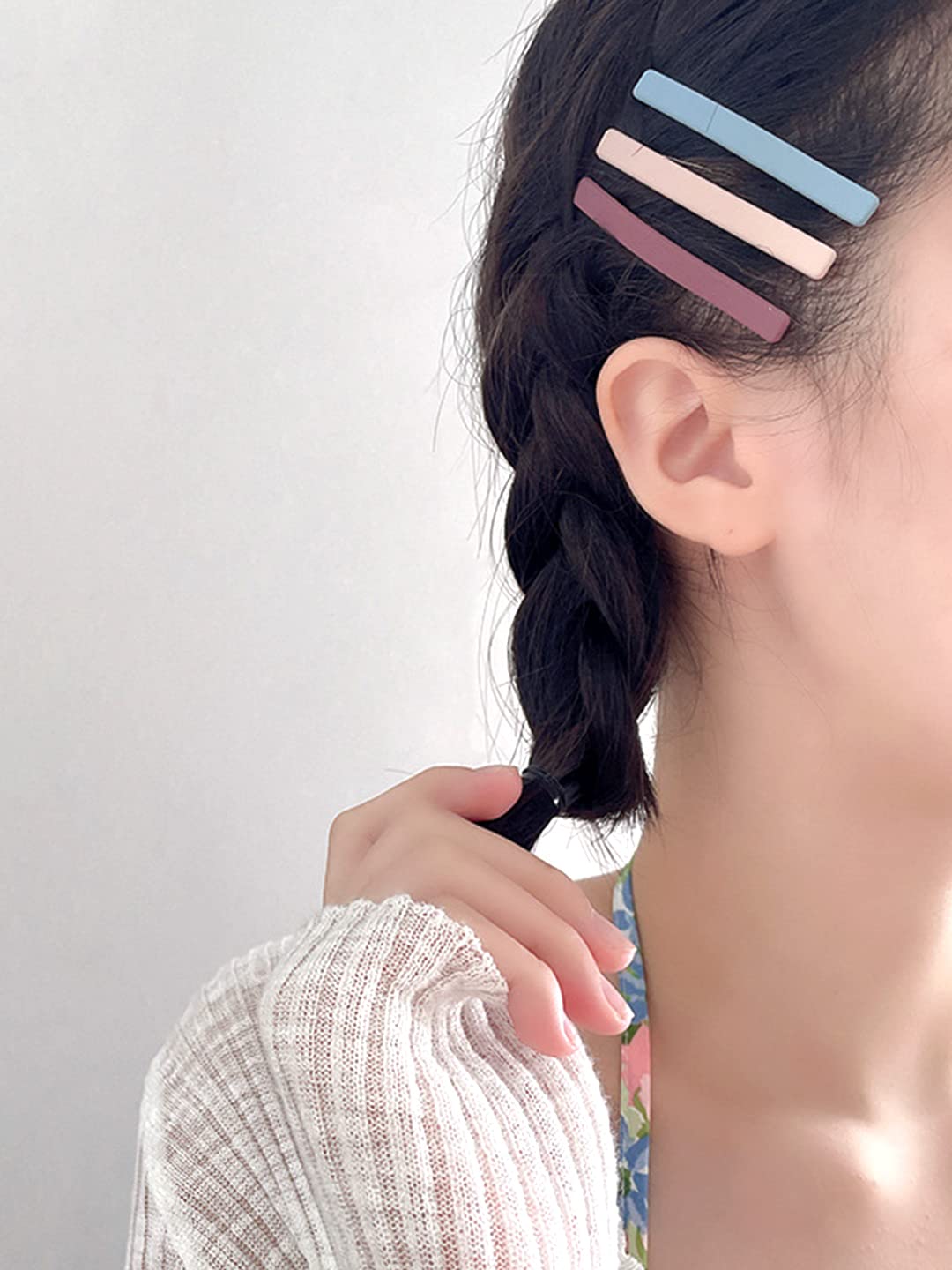 10 Pcs Matte Finish Hair Clips for Accessories