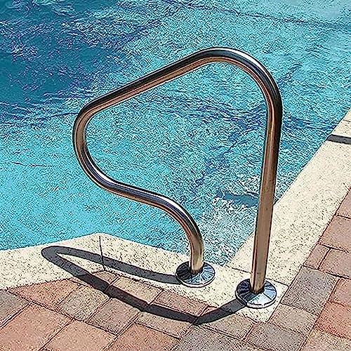 Barandal para piscina acero inoxidable 304 1.2 cm miniatura 1