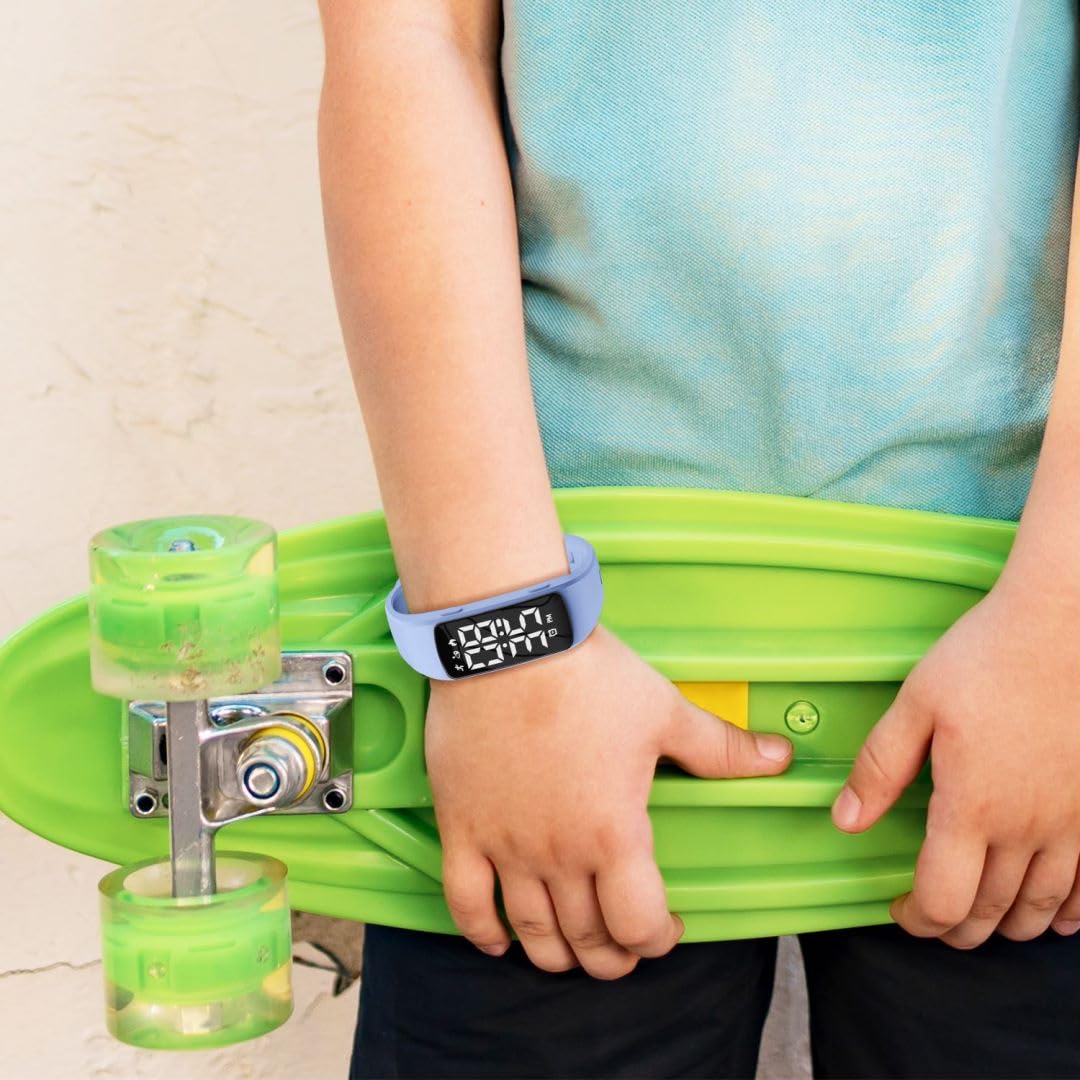 aswan watch Montre Digitale Enfant Chronomètre Alarme Date Sport