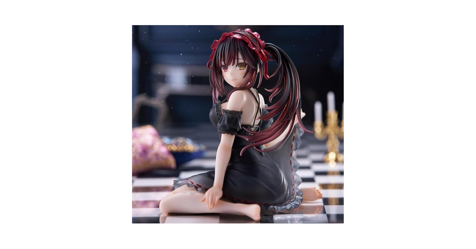 Amazon.co.jp: デート・ア・ライブV Desktop Cute フィギュア 時崎狂三