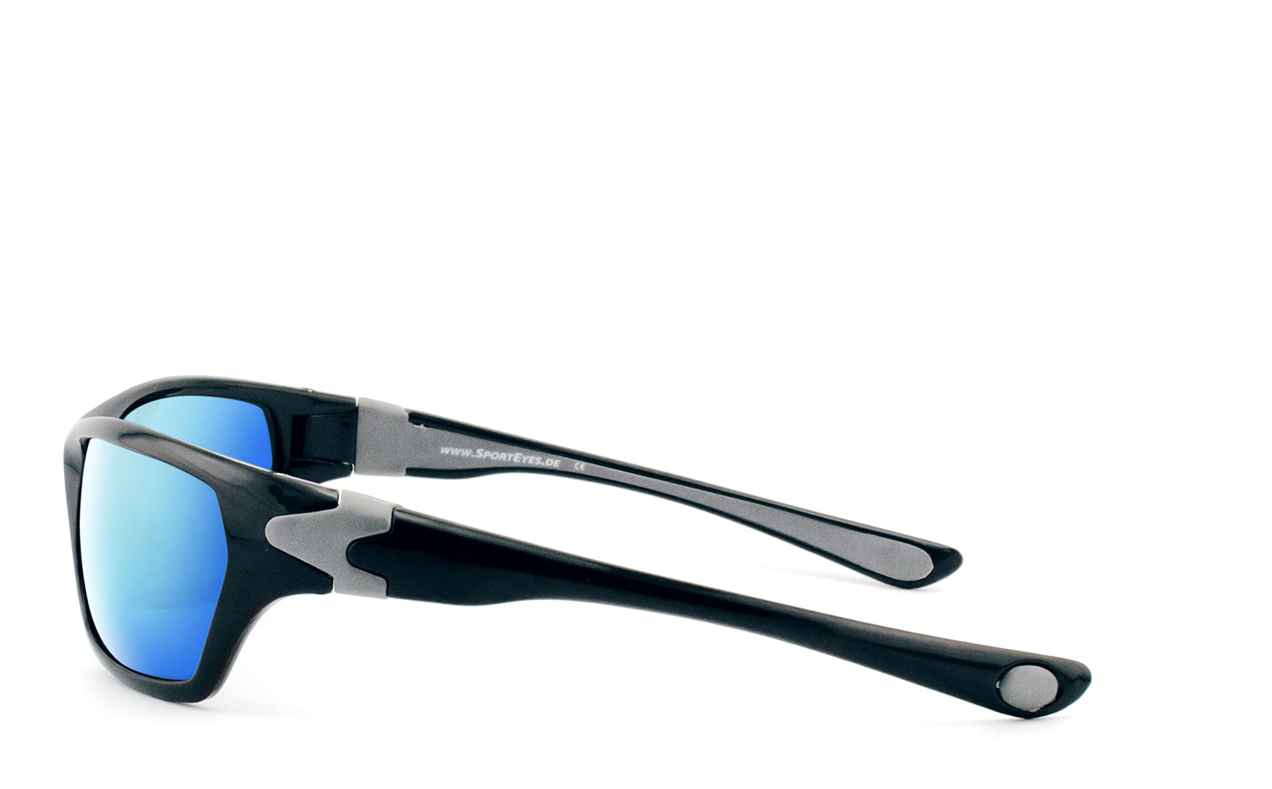 okulary sportowe | filtr ochronny UV400, HLT® szkło bezpieczne z tworzywa sztucznego zgodnie z normą DIN EN 166 | okulary rowerowe, okulary przeciwsłoneczne, okulary dla motocyklistów, okulary rowerowe: HIGHSIDER