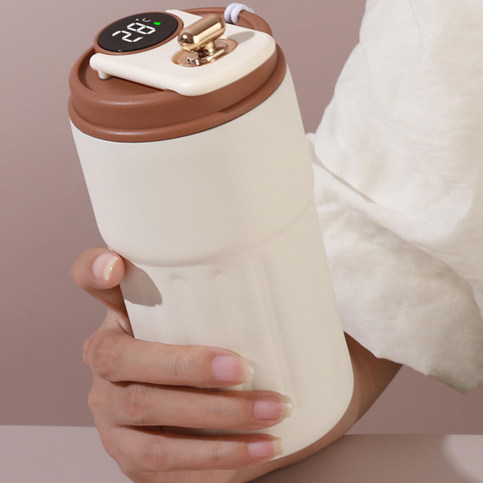Worparsen Coffee Flask with LED Touch Screen Temperature Display - Image 9