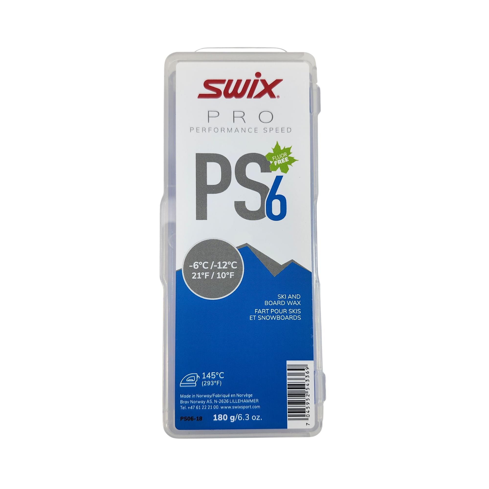 PS10-18 - PRO Speed Wax - PS10 Yellow - 32+ Degrees Fahrenheit