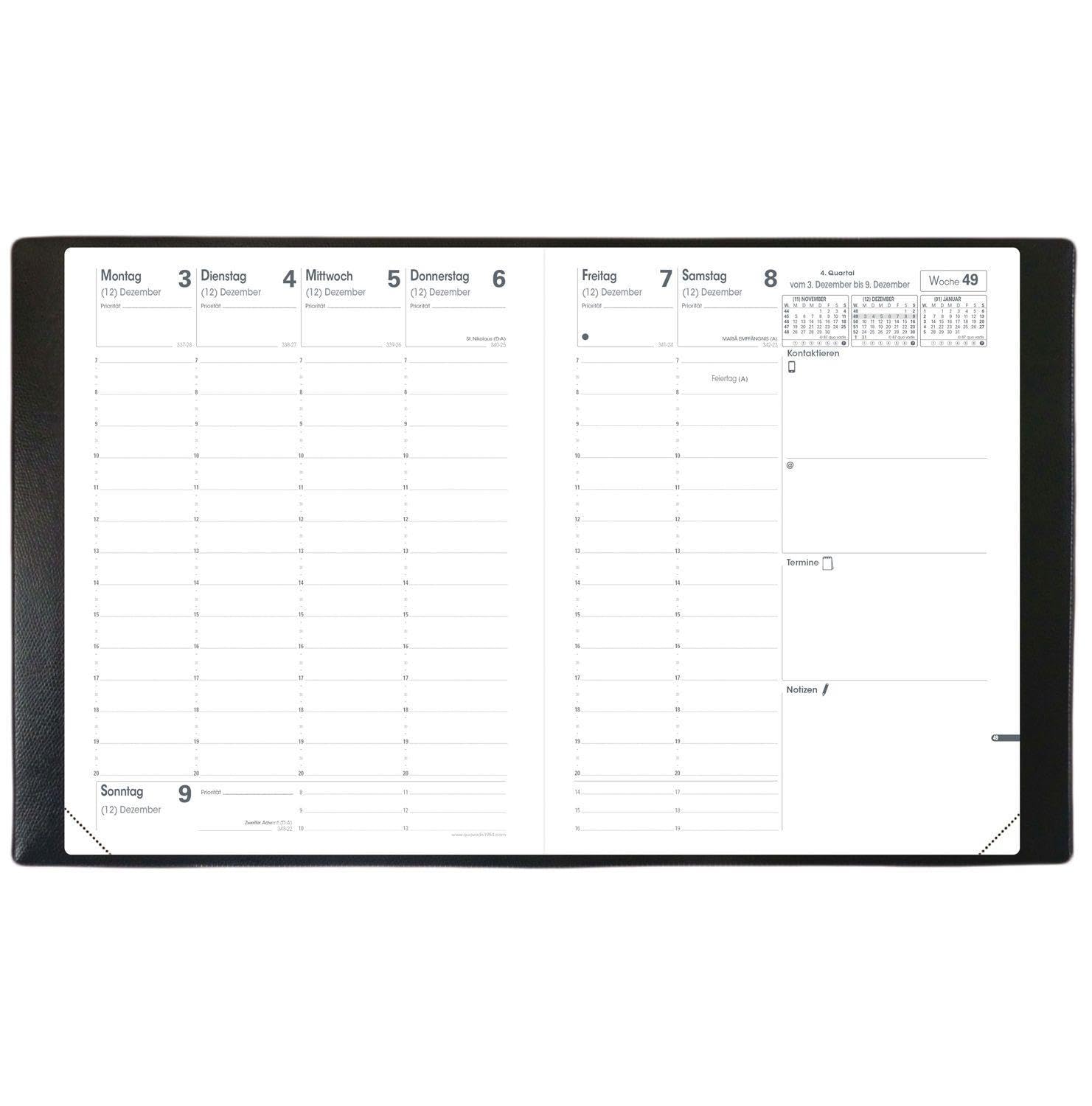 Pre 777 2021 VZ Club schwarz: Tischkalender