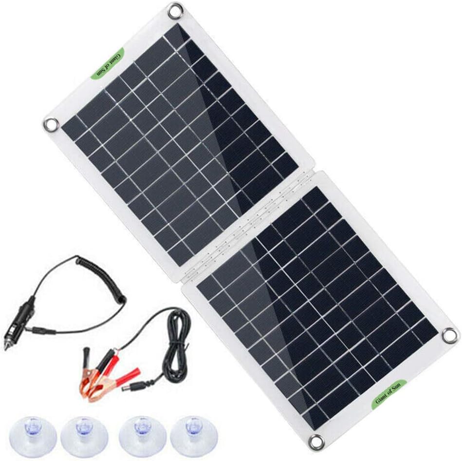 Foldable Solar Panel Kit, MoreChioce 60W 6/12/18V Solar