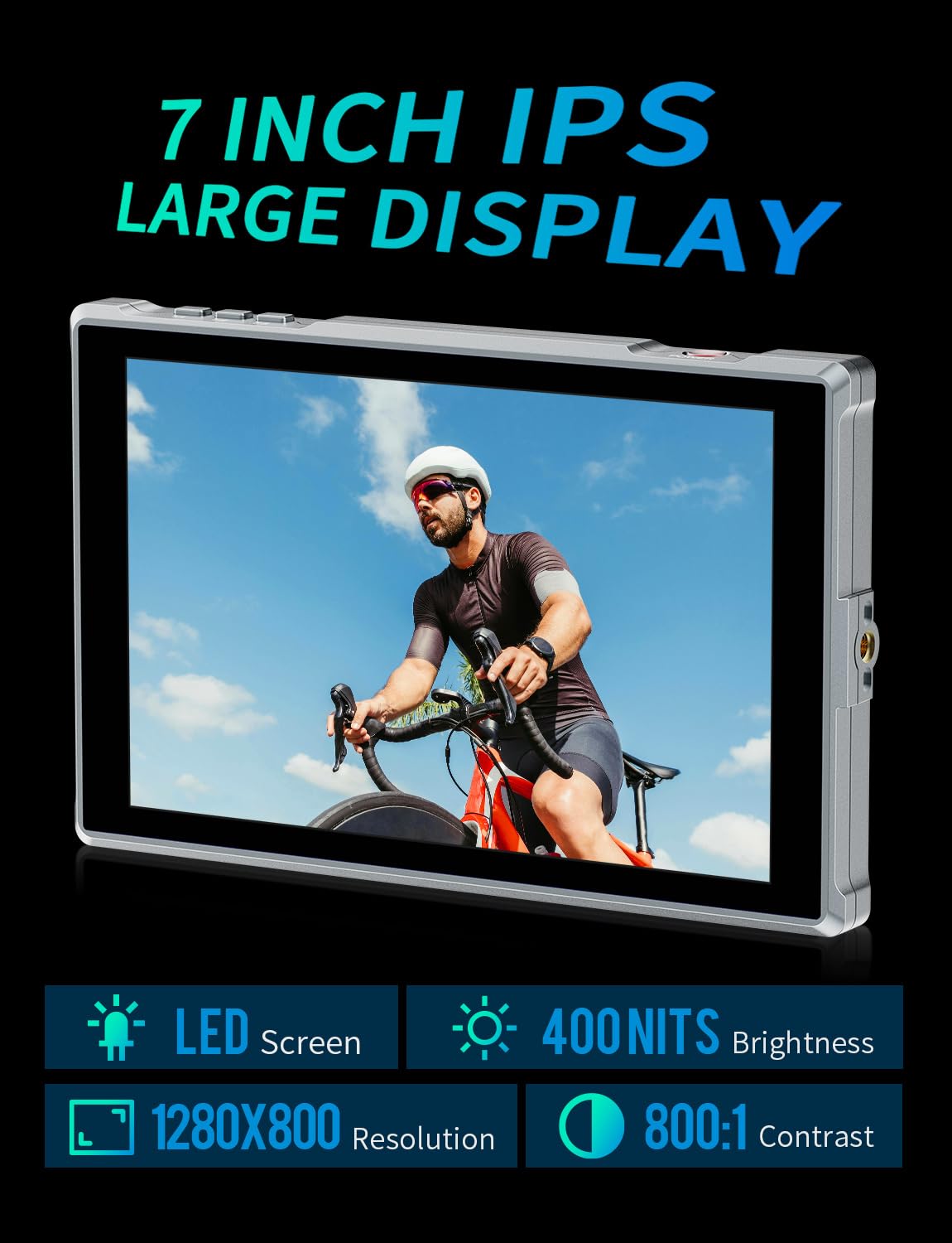 Amazon.com : FEELWORLD FW759 PRO 7 Inch 400nit HD Touchscreen