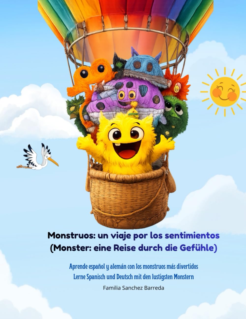 Monstruos: un viaje por los sentimientos (Monster: eine Reise durch die Gefühle): Un libro bilingüe para aprender emociones en dos idiomas/Ein ... um Gefühle in zwei Sprachen zu entdecken