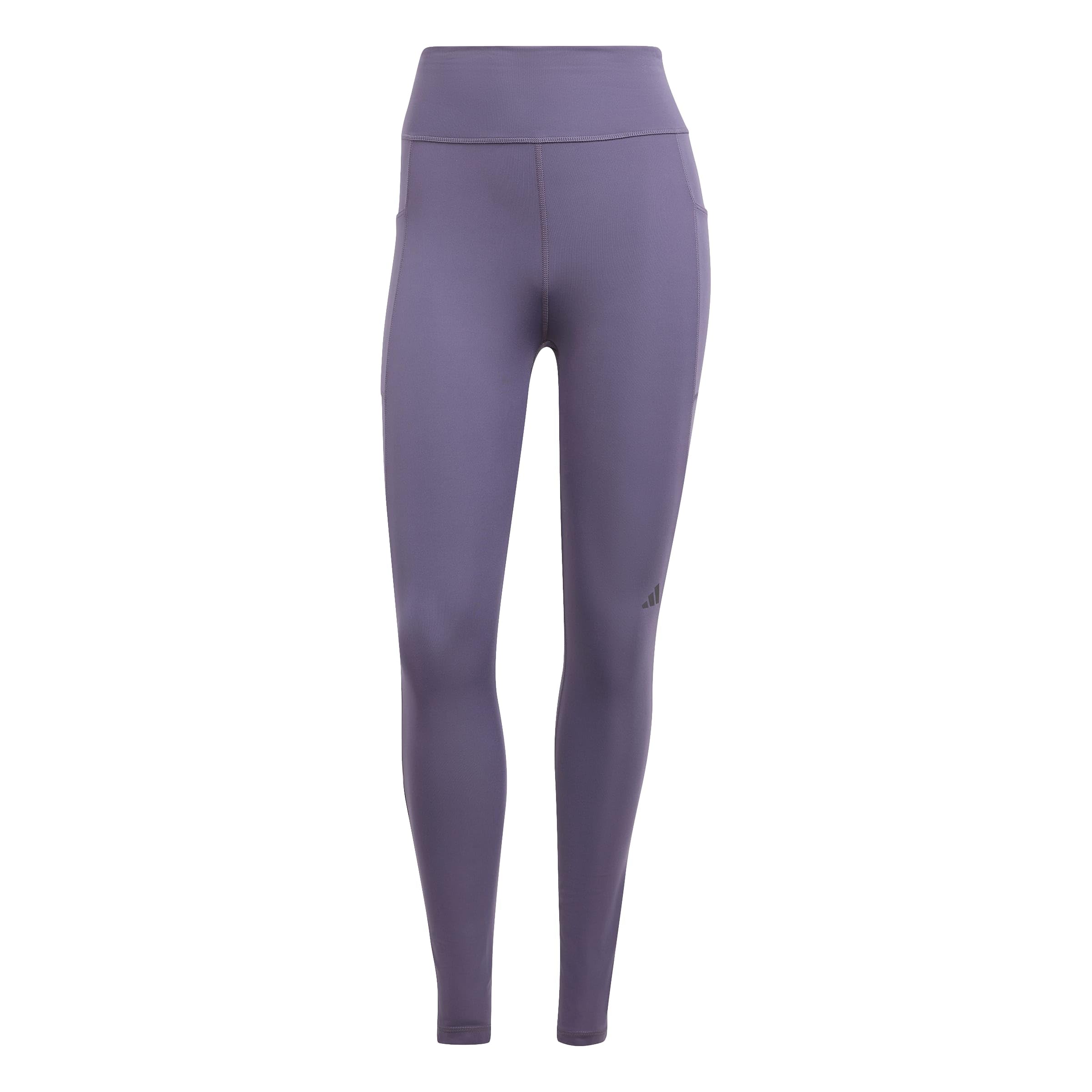 adidas Women's Own the Run 7/8 Leggings, Preloved Violet, XL