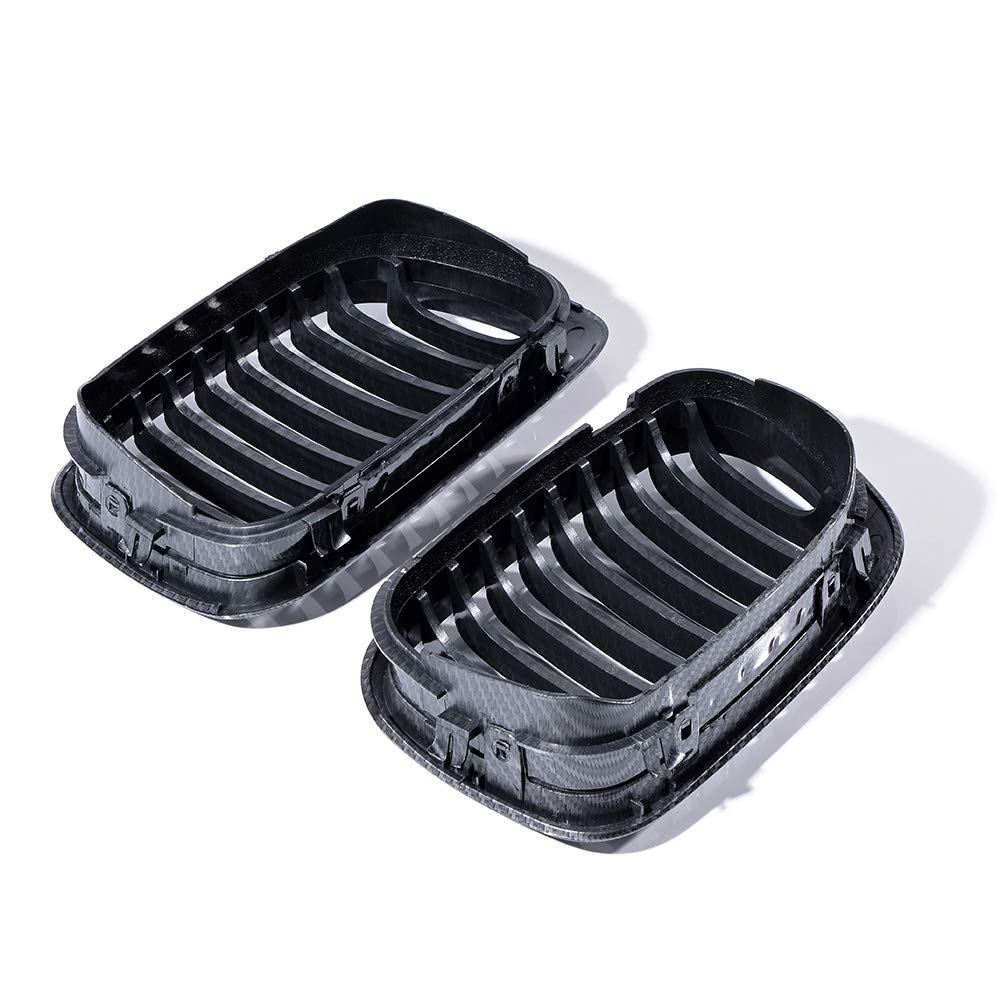 Amazon | ユーロスタイル フロントキドニーグリル カーボンファイバー