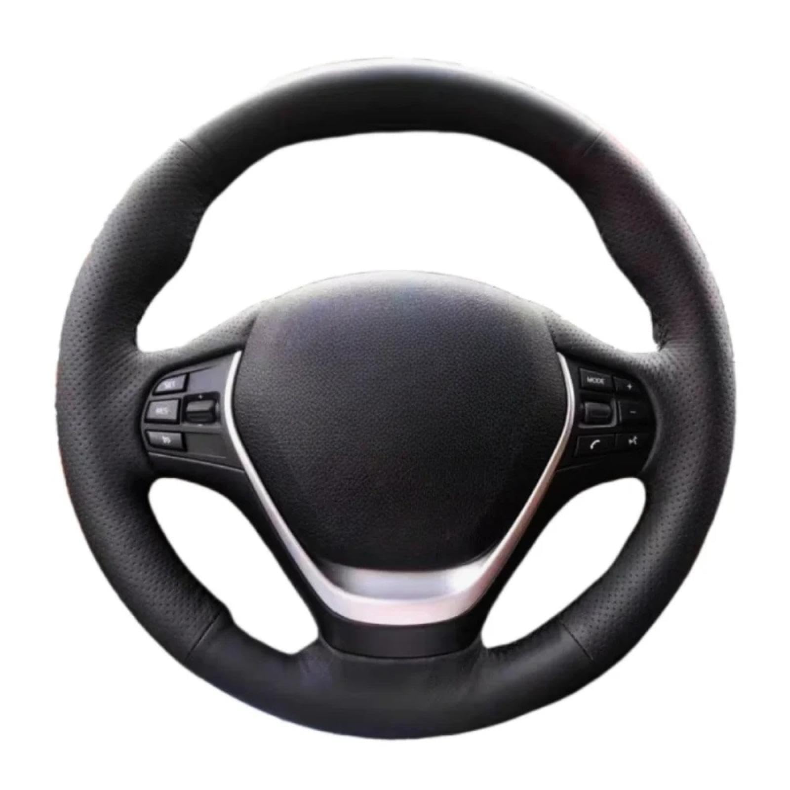 Générique Housse de Volant pour BMW 1 2 3 séries F20 F21 F22 F30 F34 F36 Couverture De Volant De Voiture DIY Housse de Volant Housse