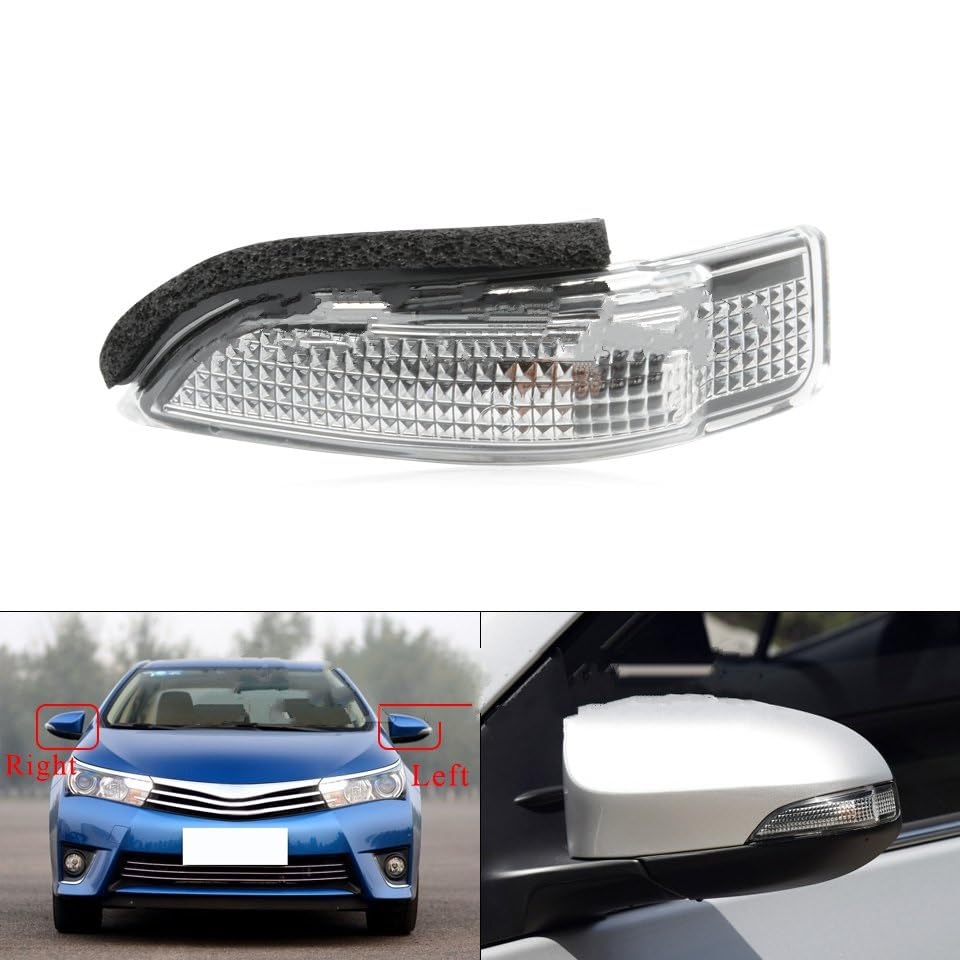 Specchio Retrovisore Con Indicatore Di Direzione - Lampeggiante LED Per Yaris, Prius C, Venza (Sinistra) - Foto 6