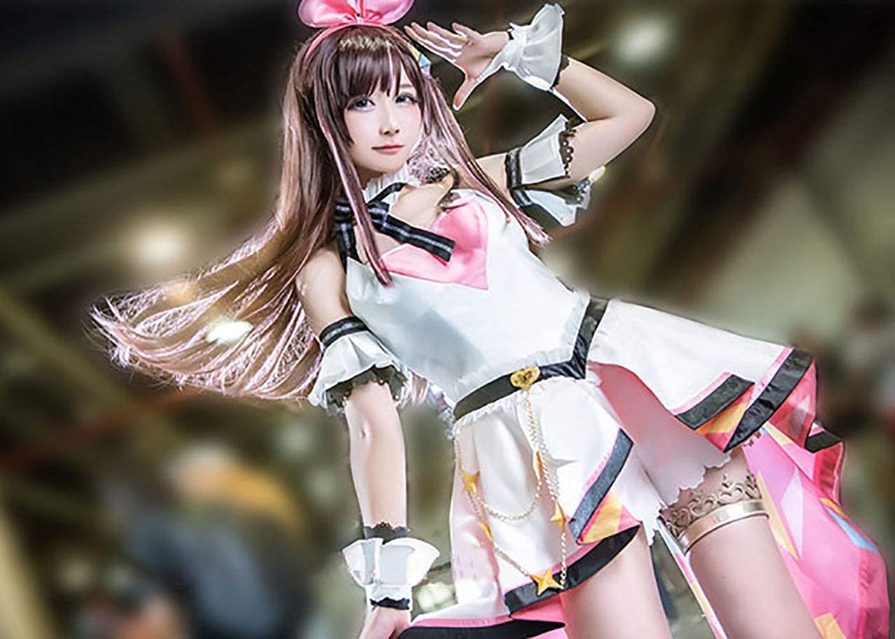 Amazon | [萌地带コスプレ] キズナアイ コスプレ 衣装 誕生日