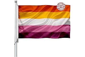 Majestic Lesbian Flag: Adorn Your Wall with Pride and Vibrance