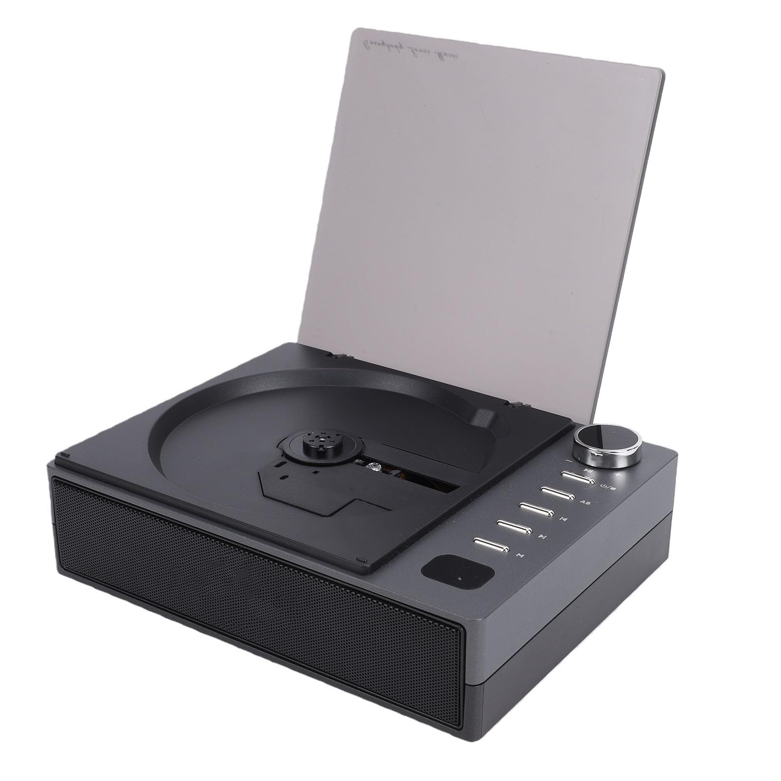 Jectse Reproductor de CD Portátil, Radio FM Bluetooth con Control Remoto, Sonido Estéreo de Alta Fidelidad, Entrada Auxiliar USB, Batería de 2600 MAh, Compatible con CD K-Pop (Black)
