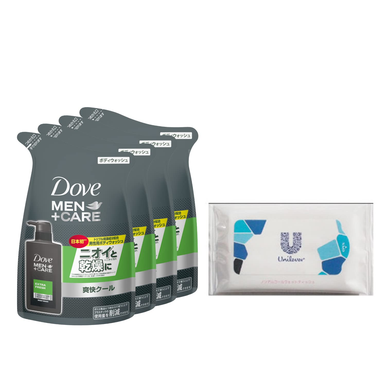 Amazon | Dove MEN(ダヴメン) +ケア ボディウォッシュ エクストラ