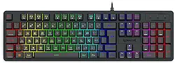 Teclado Membrana Gamer Redragon Netherbane K521-RGB USB Preto