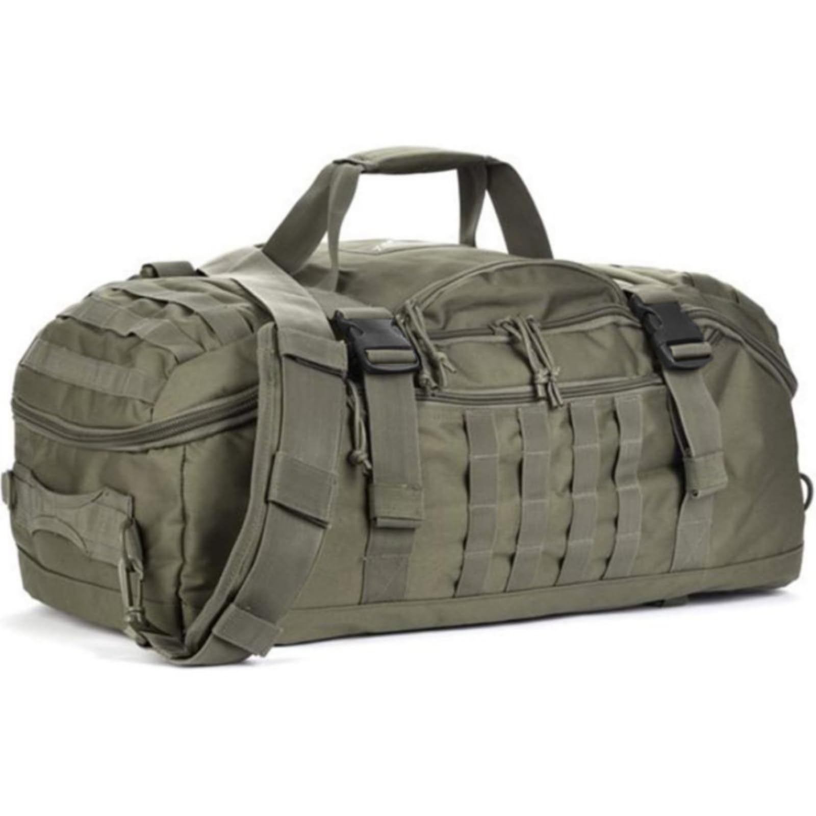 Gralara Borsone Zaino Multitasche Borsone Tattico Militare Borsa da Palestra con Scomparti per, Array, Verde Militare, 58 X 30 X 25 Cm