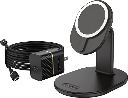 OtterBox Soporte de carga inalámbrico 2.0 para MagSafe - Negro