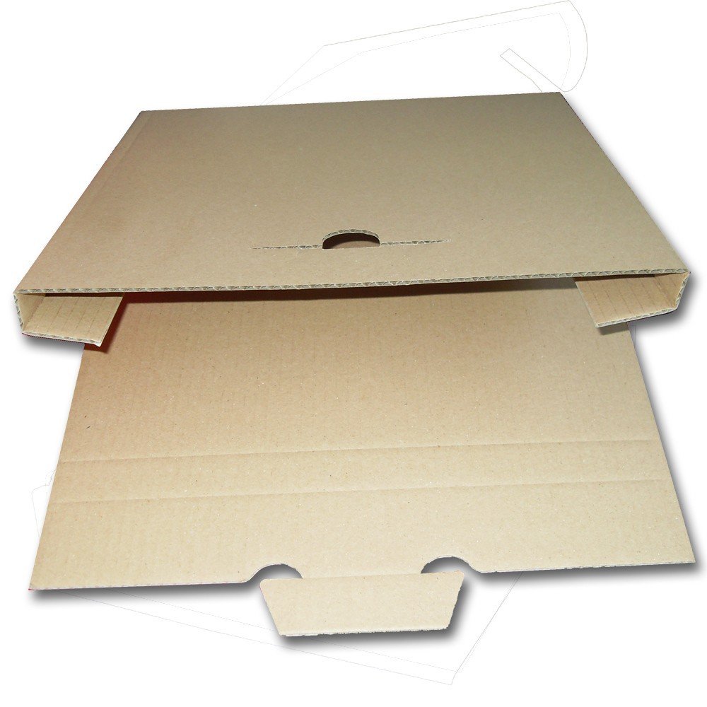 50 LP Spedizione Scatole 325 x 325 x 13 mm per 1-3 Vinile Disco 12' pollici
