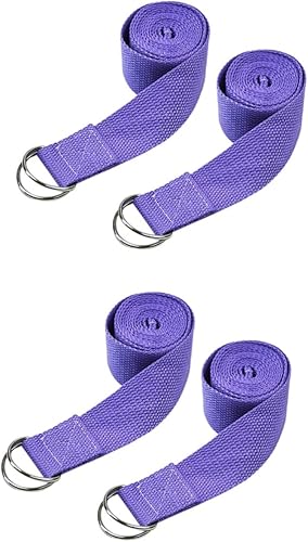 Sosoport 4 pcs stretch bands strength bands yoga stretch band workout bands exercise bands handles yoga