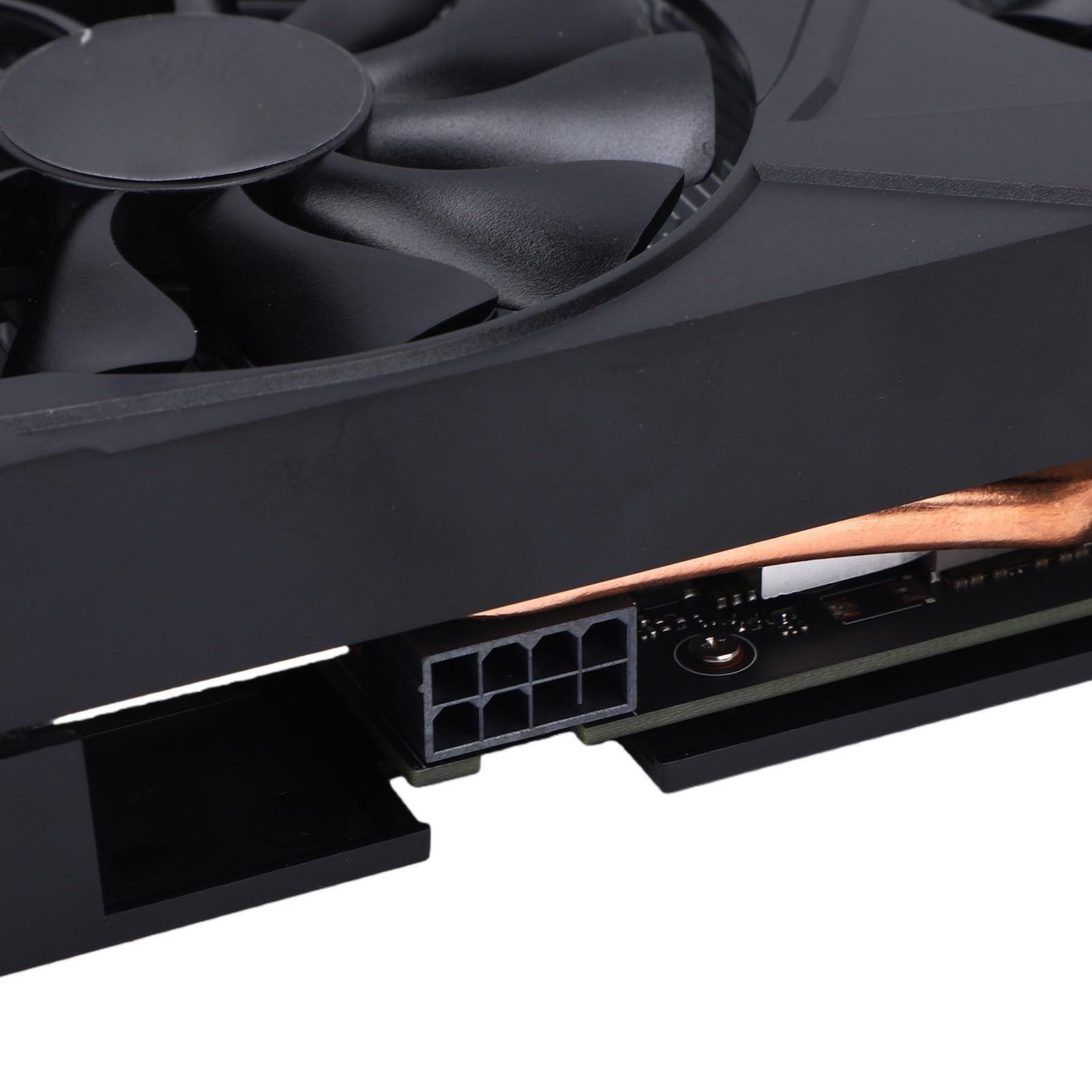 Luqeeg Karta Graficzna do Gier, 6 GB Gddr6 192-bitowy Pcie 3.0 X16, Podwójny Wentylator Chłodzący z Ray Tracing i Ai Super Sampling dla Gier PC i Rozrywki Multimedialnej.