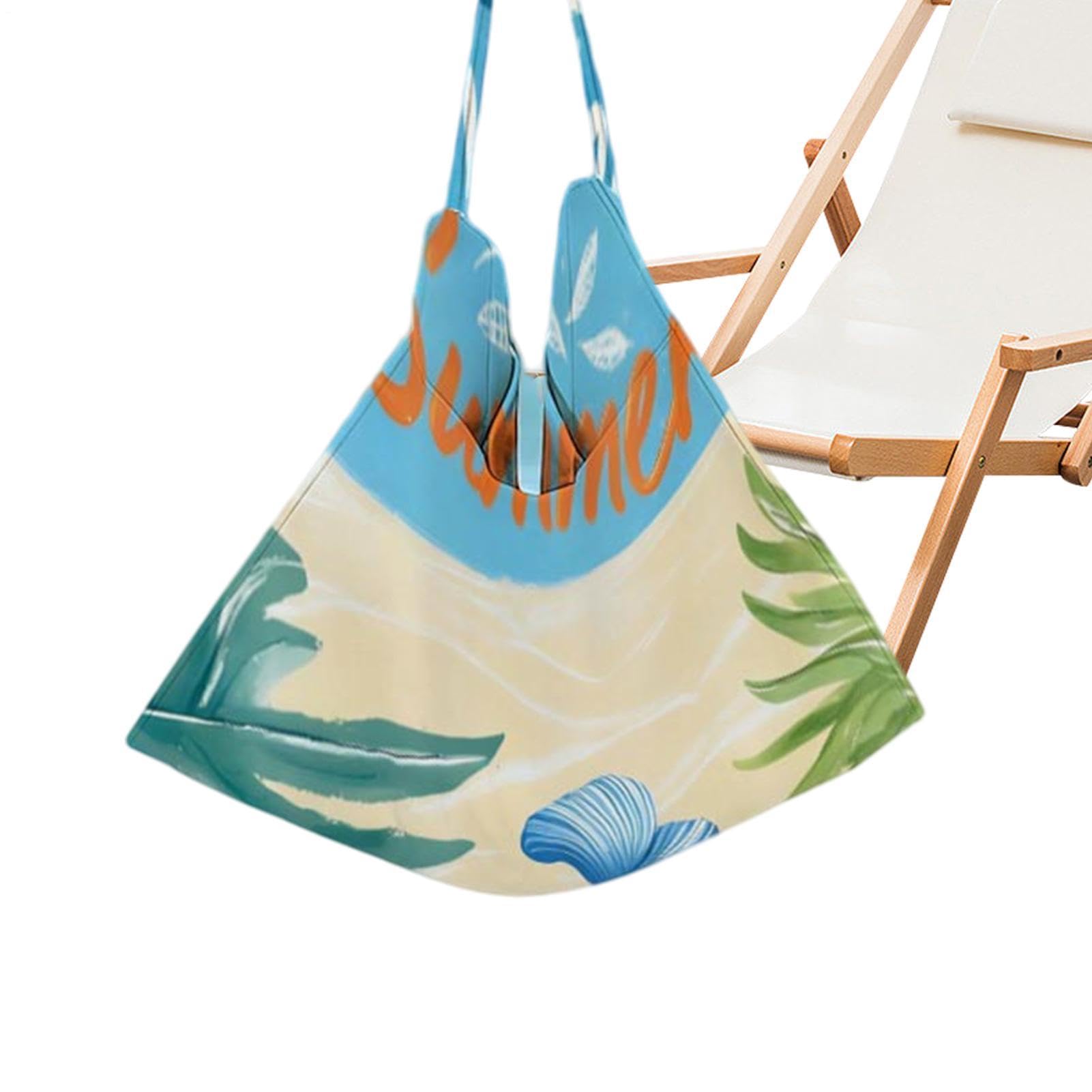 Leżak Plażowy 210 x 75 cm z mikrofibry szybkoschnący i chłonny