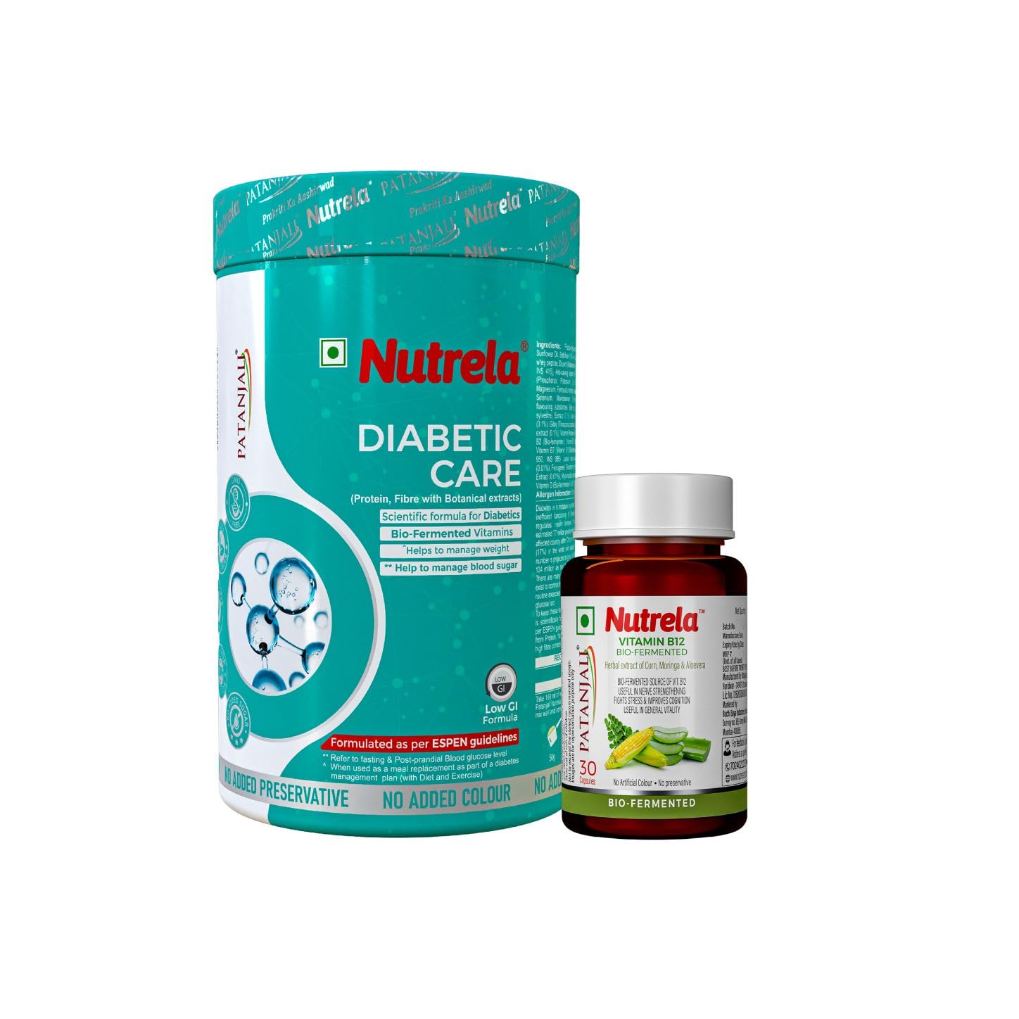 Nutrela Combo Diabetic Care & Vitamin B12 Capsule (B0D1YHLCVD) Amazon Price History, Amazon Price Tracker