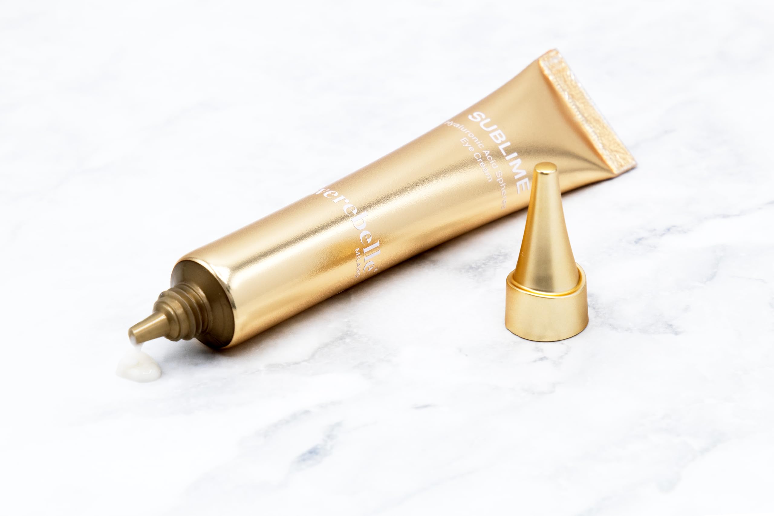 Sublime – Contorno Occhi Rimodellante e Idratante con Acido Ialuronico, Ibisco e Olio di Tamanu – Anti-età, Illuminante, 20 ml