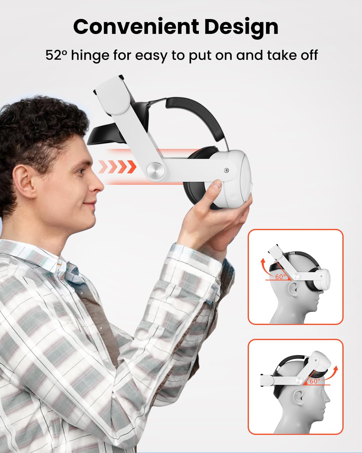 GEEKERA Headstrap Compatible con Meta-Quest 3/3S, 10000mAh Batería Head Strap para la Cabeza RGB, Accesorio VR con Correa Ajustable y Recarga Rápida, Tiempo de Juego Prolongado de 4 Horas