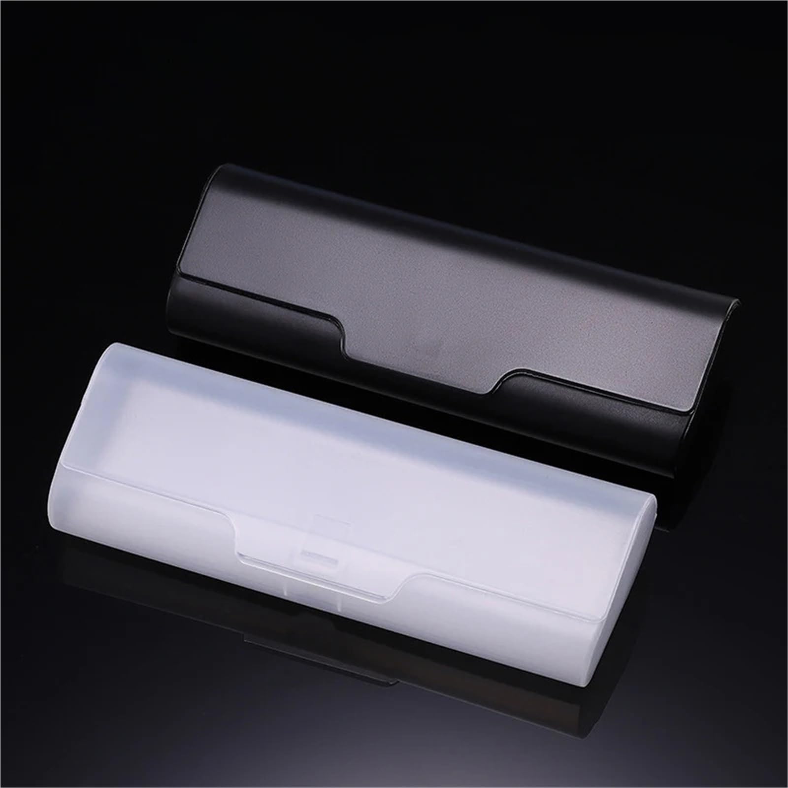 Sonnenbrillen etui Brillenetui Aus Mattiertem Transparentem Kunststoff Einfache Leichte Aufbewahrungsbox For Sonnenbrillen Robust für Stilvoll Tragbar