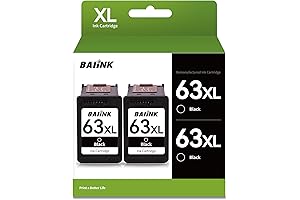 Remanufactured Ink Cartridge for HP 63XL High Yield