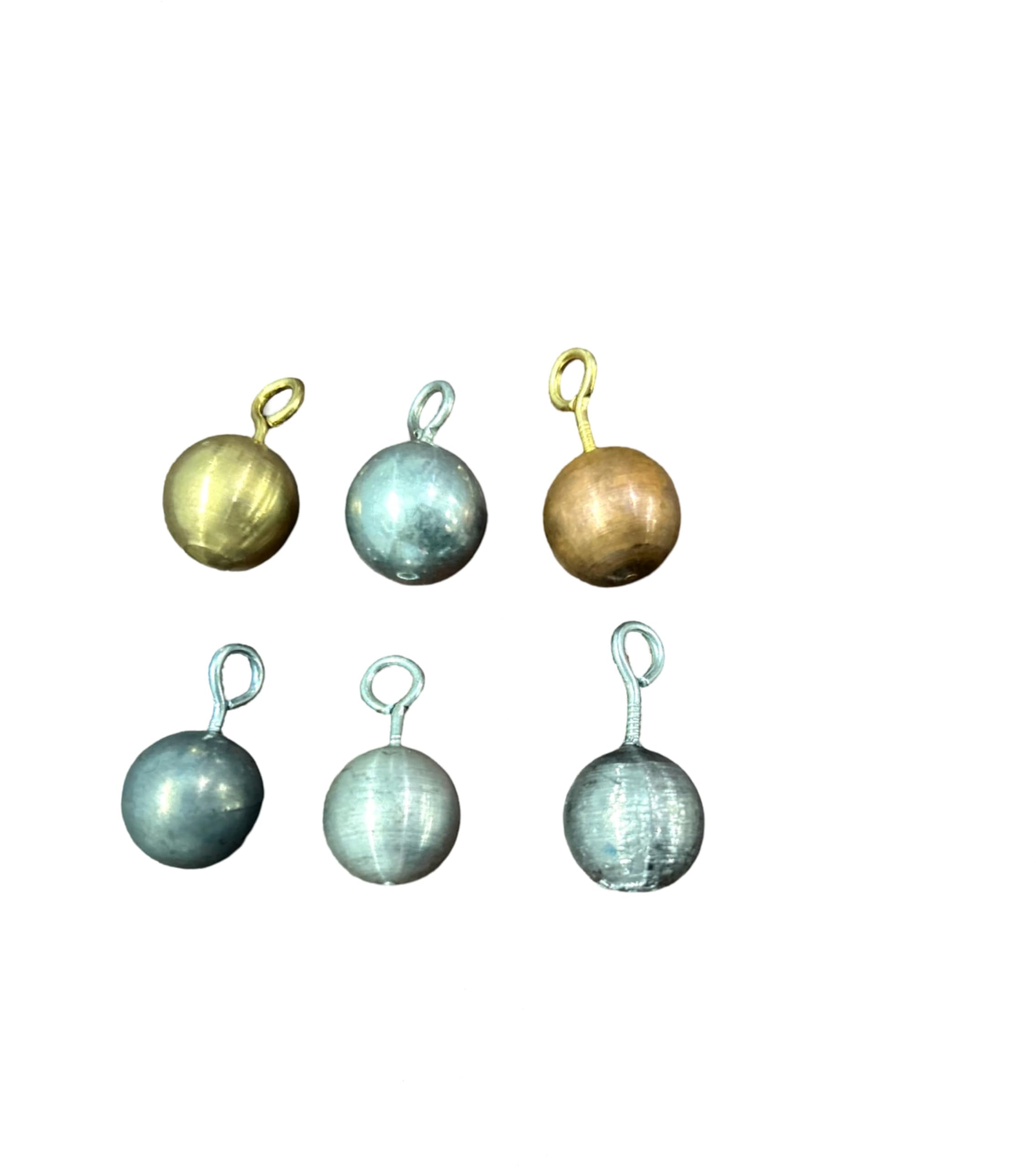 DT Science House Pendulum Bob,set of 6 different metals 18mm (Aluminum,Brass,Copper,Iron,Lead,Zinc)-image-49
