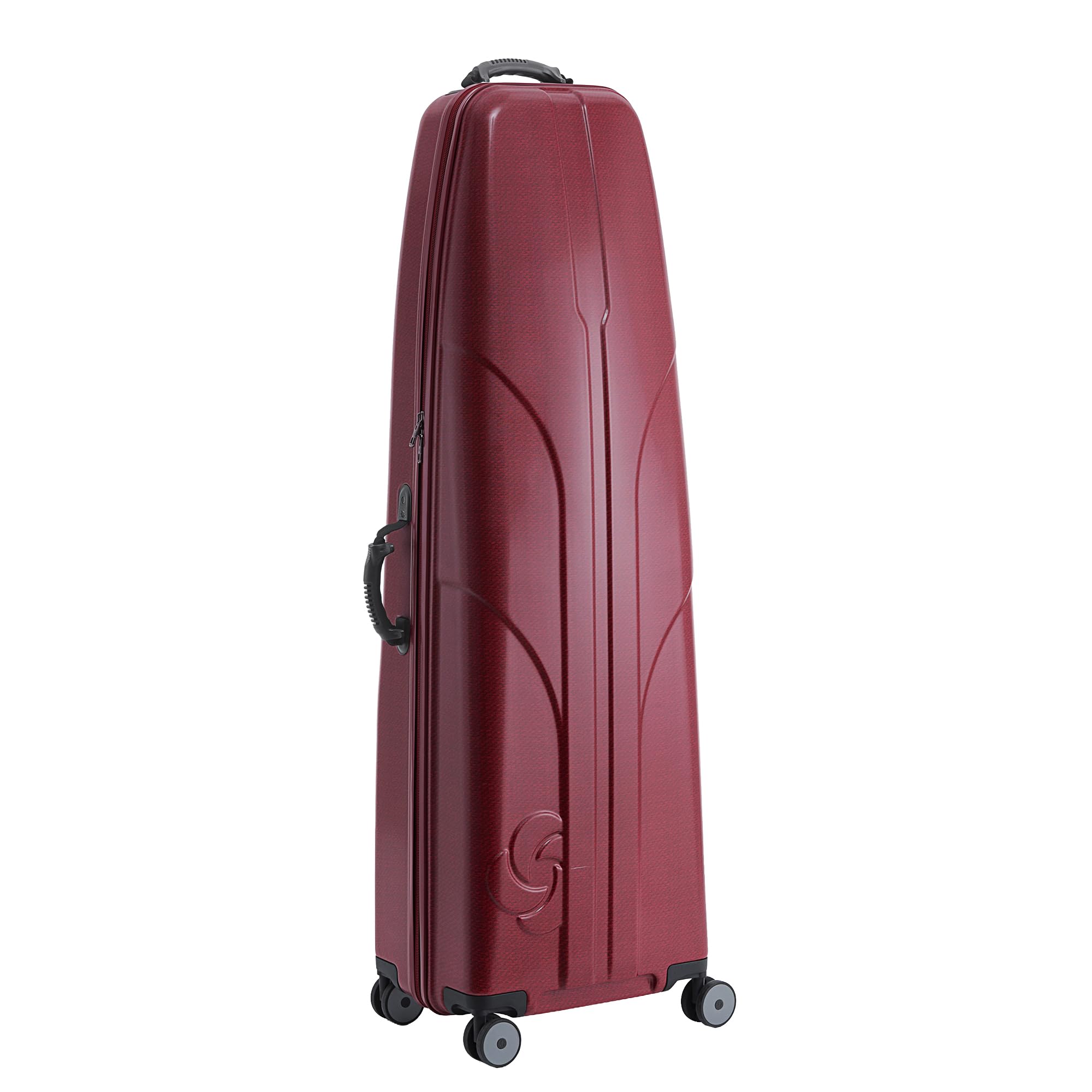 Samsonite Tour Deluxe Golf Hard Case Golf Travel Bag, Lightweight &amp; Durable ABS Shell, 360 Degree Multi-Directional Wheels