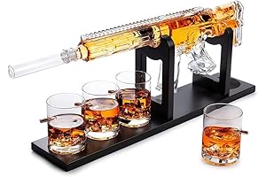 Gun Alcohol Bottle - Exclusive Whiskey Decanter Set
