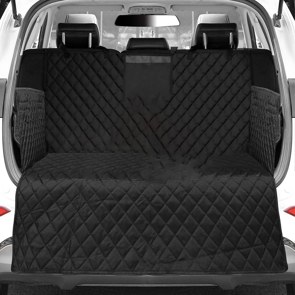 Housse Protection Coffre Voiture Chien, pour Toyota RAV 4 RAV4 2019-2024 Banquette Imperméable et Antidérapante pour Animaux Tapis Coffre Voiture dédié Chien