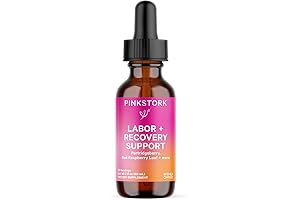 Pink Stork Labor Prep and Recovery Tincture: Gentle Birth with Mountain Meadow Herbs