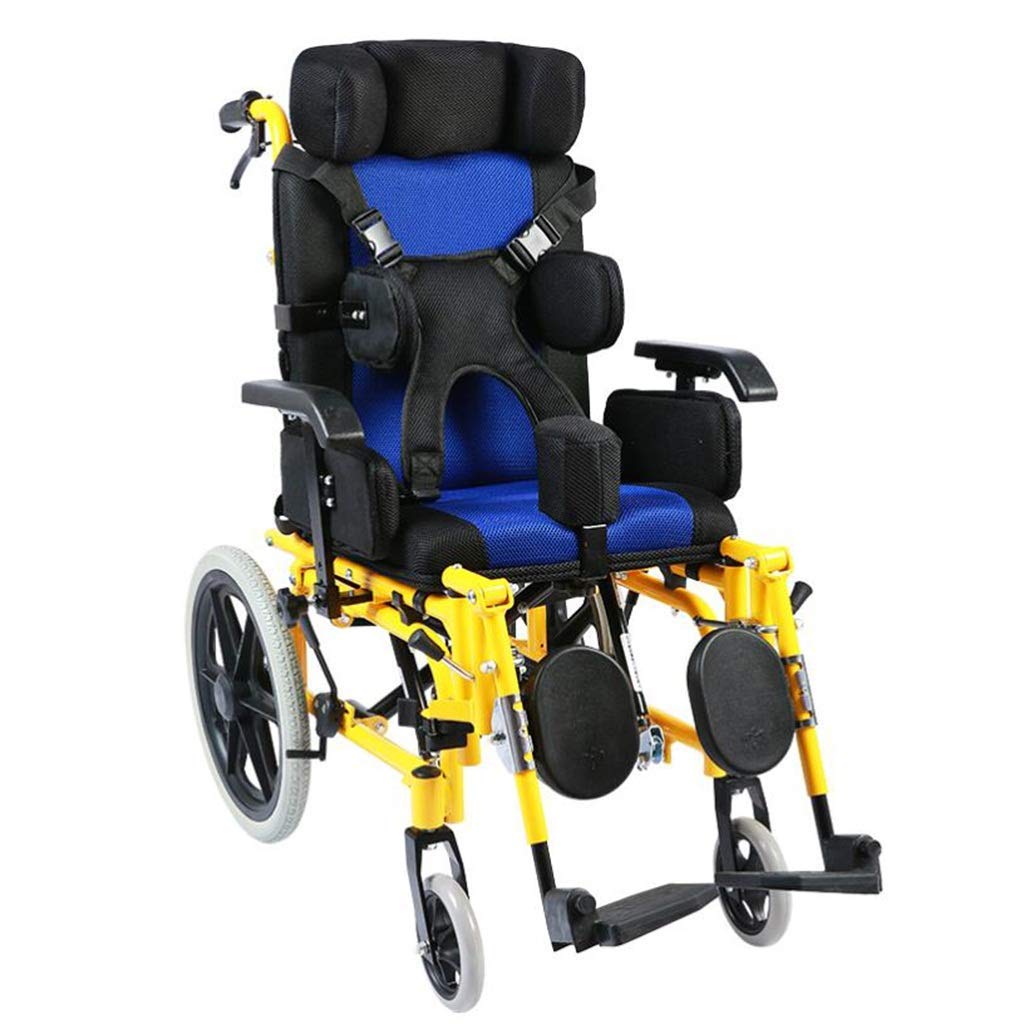 Buy DFJU Wheelchair Selfpropelled, Portable Foldable Travel Trolley