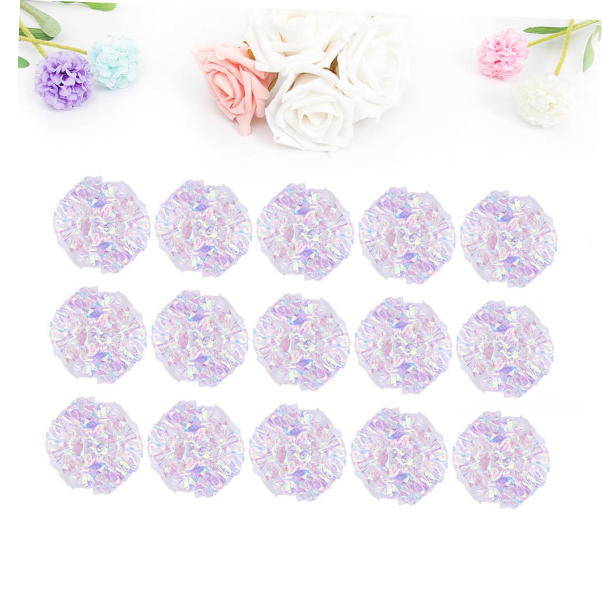 Happyyami 45 Piezas Pelota De Juguete para Mascotas Juguetes para Gatitos Accesorios Juguetes De Bolas De Sonido De Poliéster para Gatos Pequeños Papel Crepe Morder
