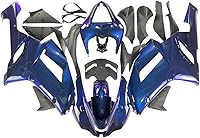 Vista 17 de Sportfairing - Kit de carenado de inyección para ZX6R 2007 2008, kit de cuerpo de plástico ABS para carenados ZX-6R 07 08, color verde y negro