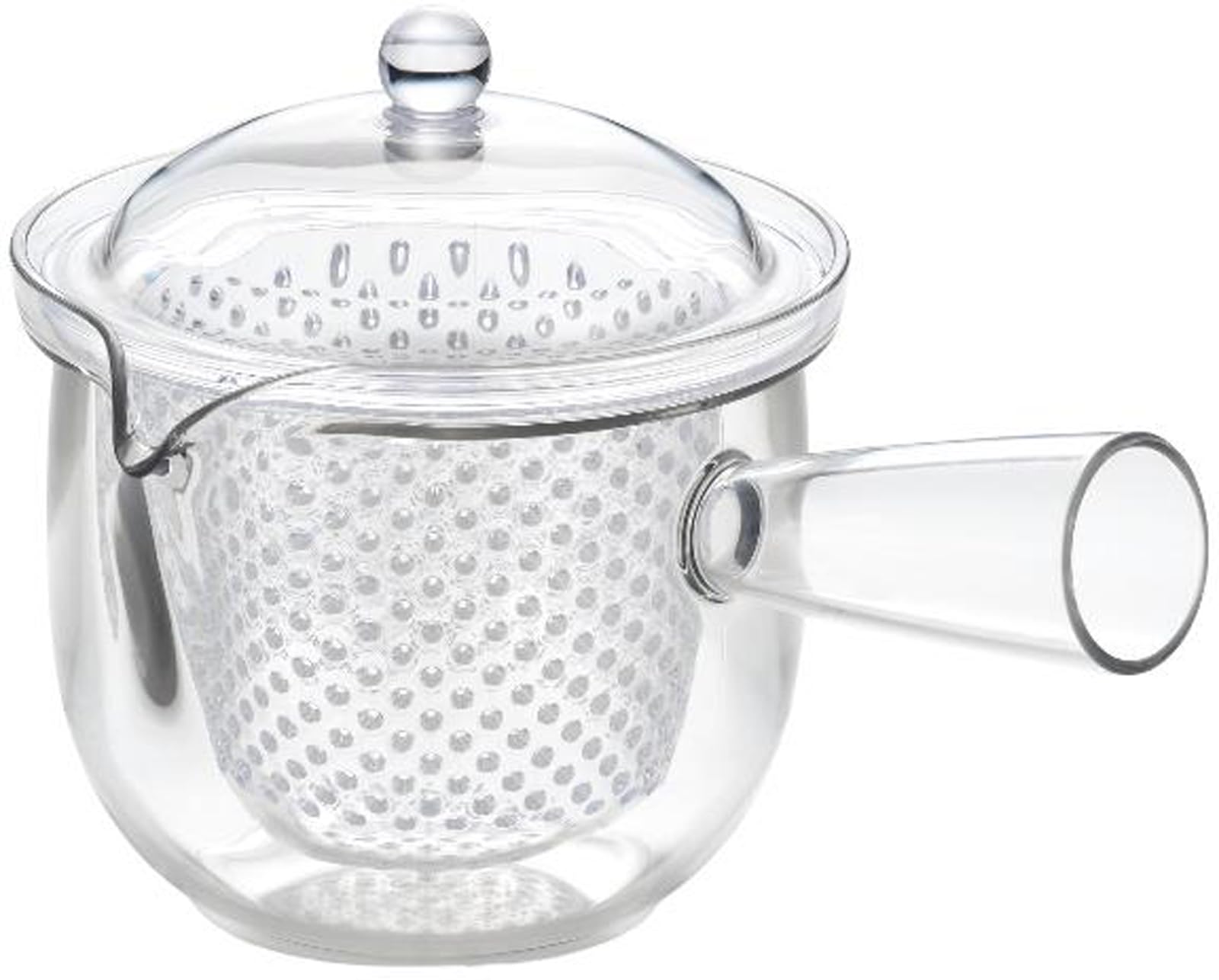 Amazon｜曙産業 ティーポット 急須タイプ L 日本製 横手 透明でお茶の