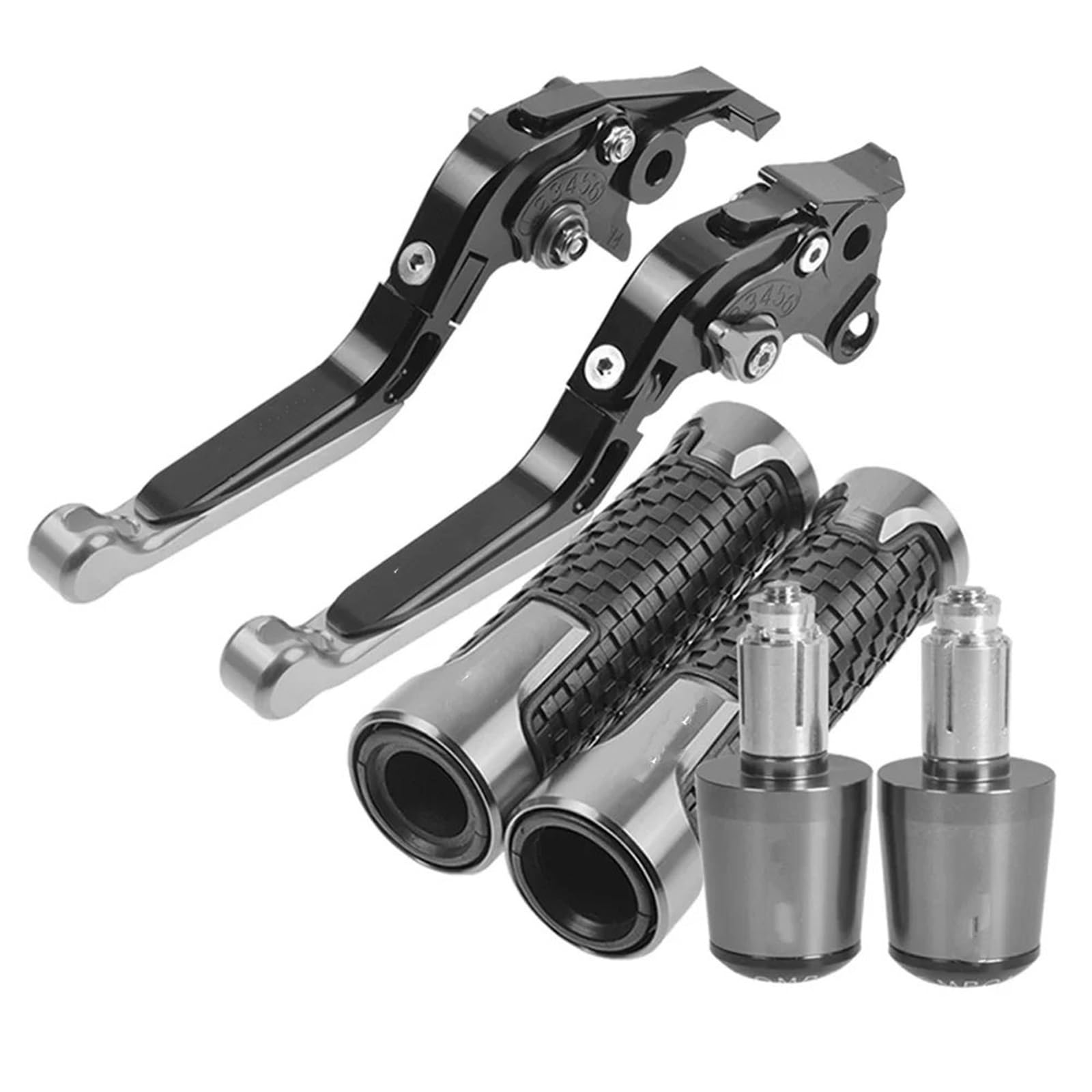 Tingyus B Motorbike Rake Lever For Cb599 For Cb600f For Hornet 1998 1999 2000 2001 2002 2003 2004 2005 2006 Rake Clutch Levers Handle Grip End(B)
