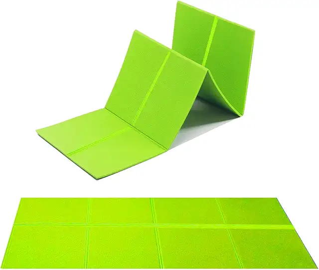 G5 HT SPORT Tappetino Yoga Pieghevole 110x48 cm | Verde Lime