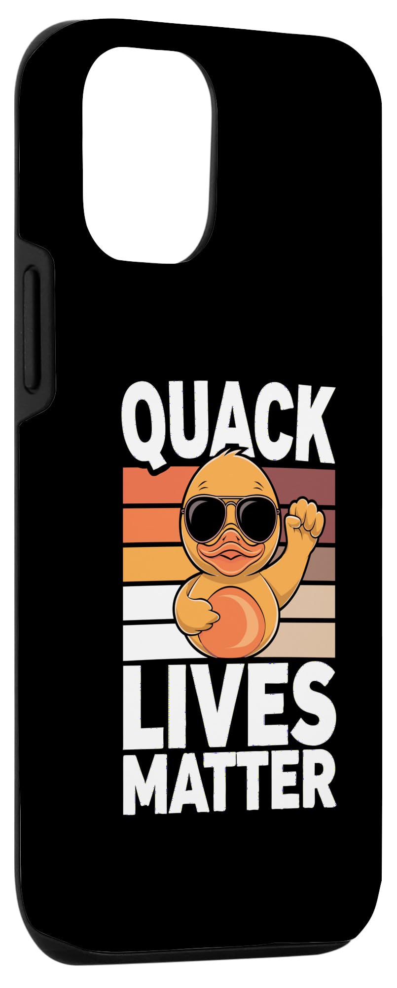 iPhone 13 Pro Rubber Duck, Quack Lives Matter, Duck Lover Case - Image 3
